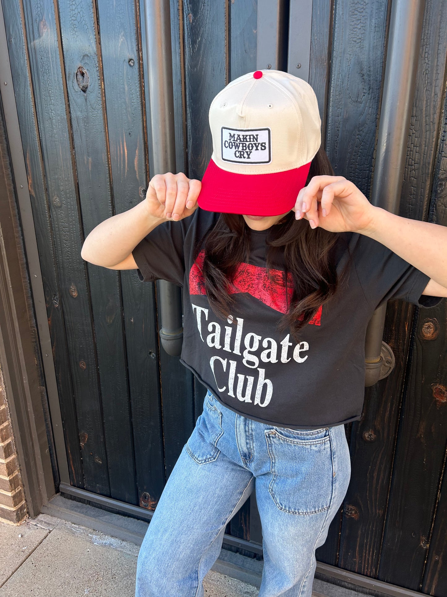 Tailgate Club Cropped Tee
