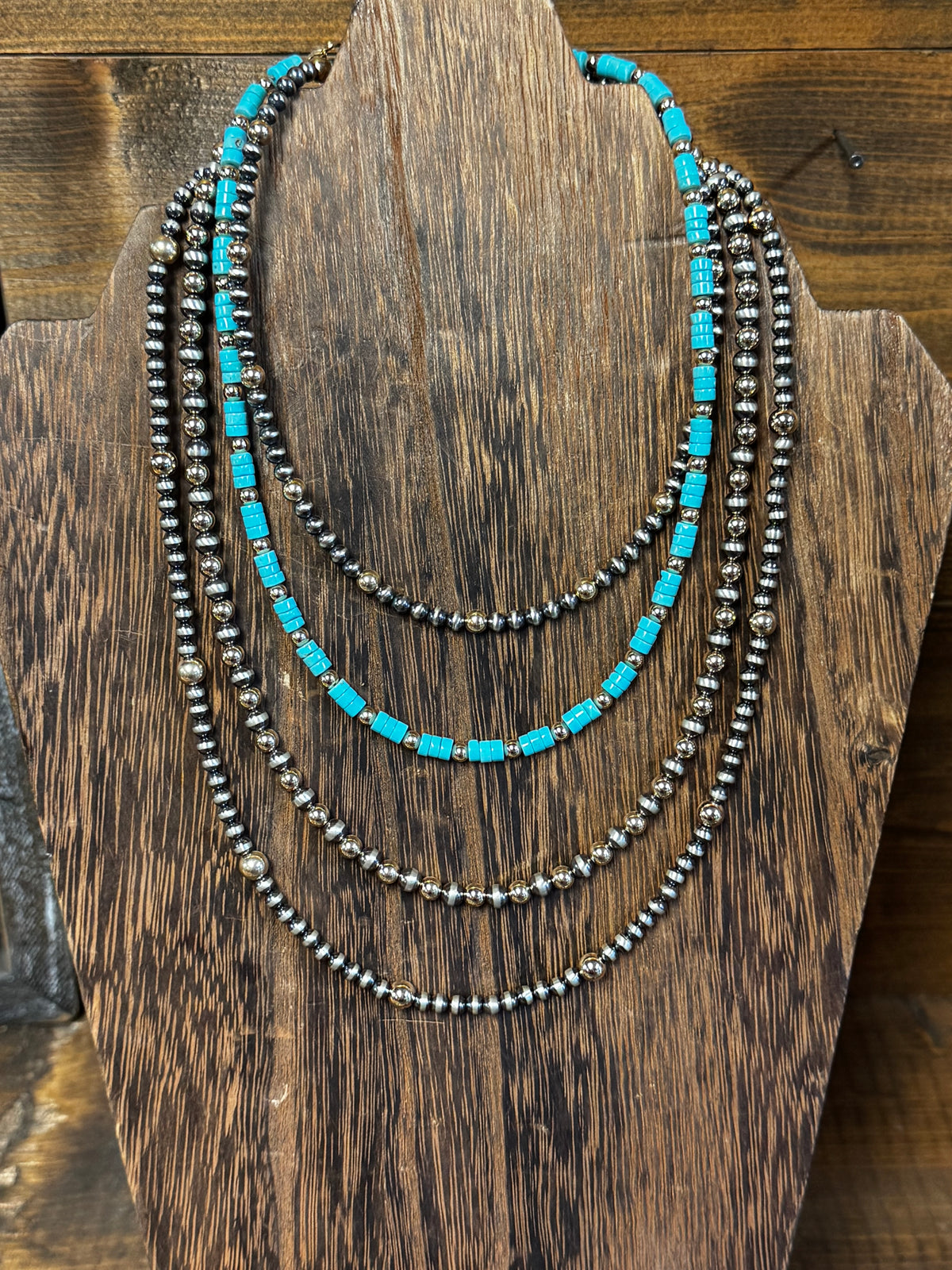 Necklace - 20” Mix Metal