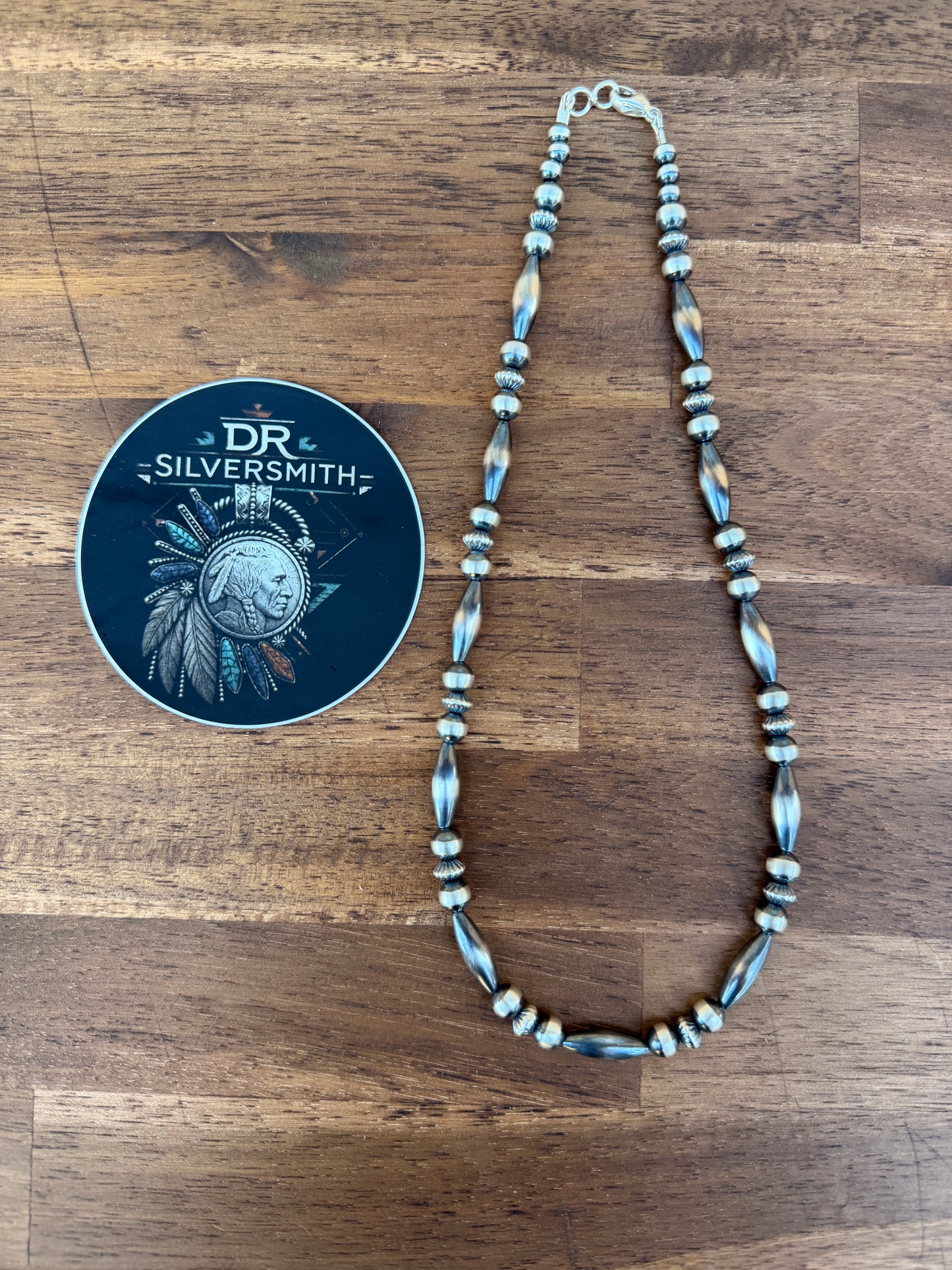 Necklace - 18” - 5mm - 7mm - 7.5 Rondell - Torpedo