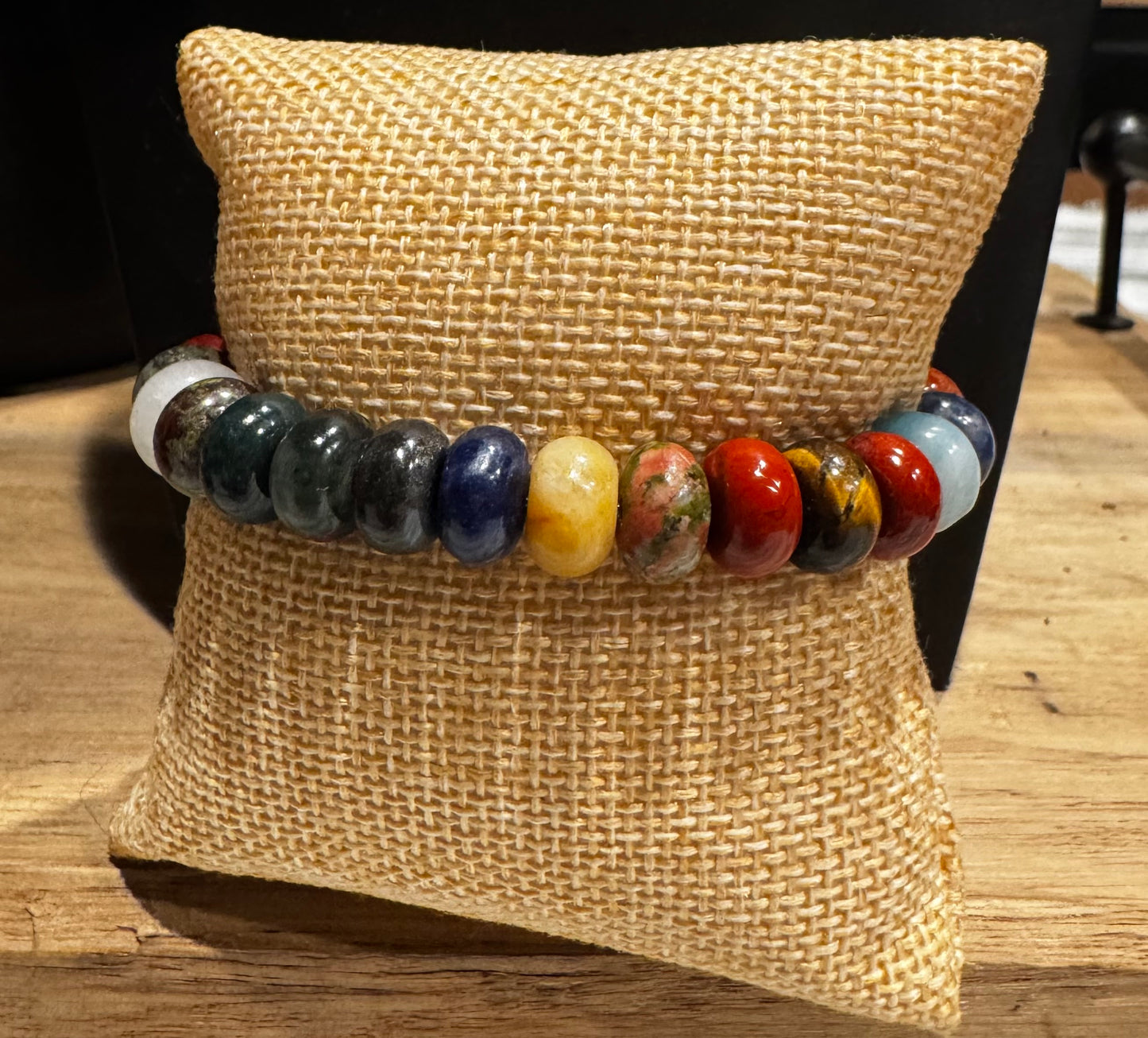 Bracelet - 8mm Multi-Stone