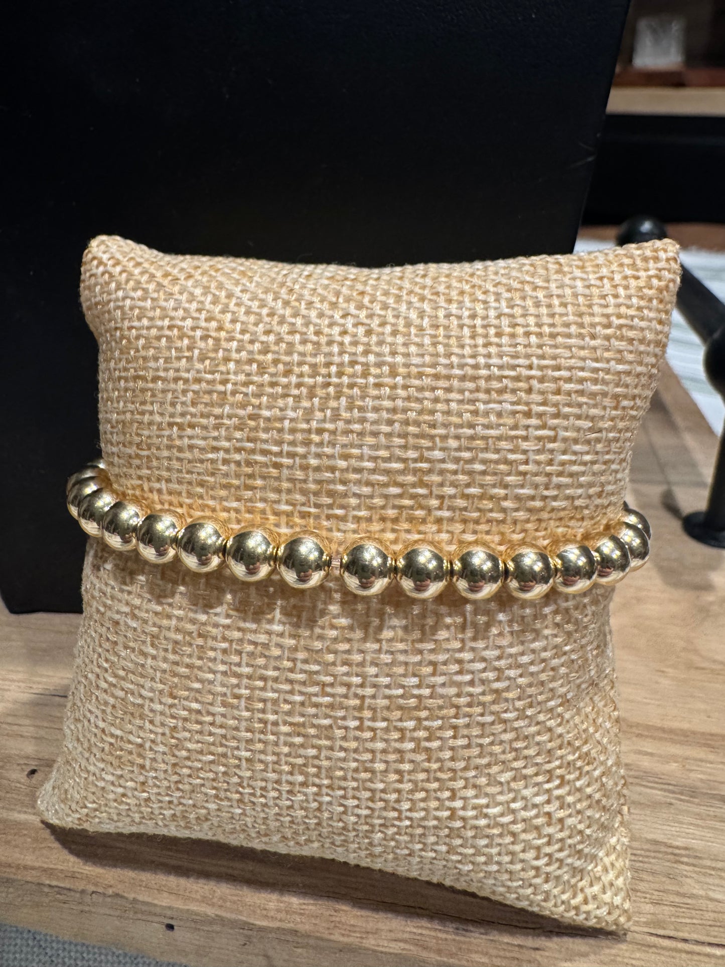 Bracelet - 6mm Gold-Filled Beads