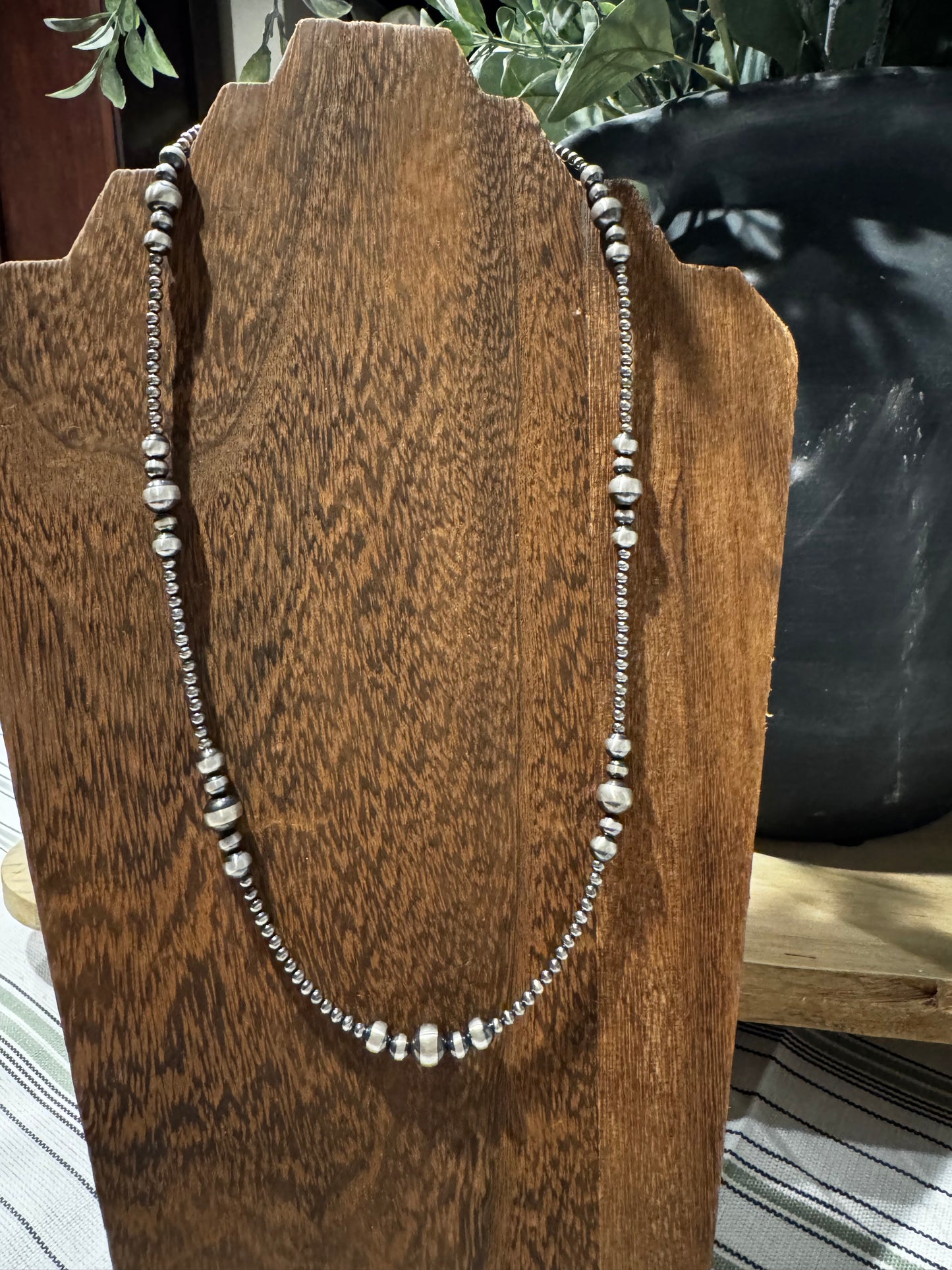 Necklace - 22" Stockyard Sterling
