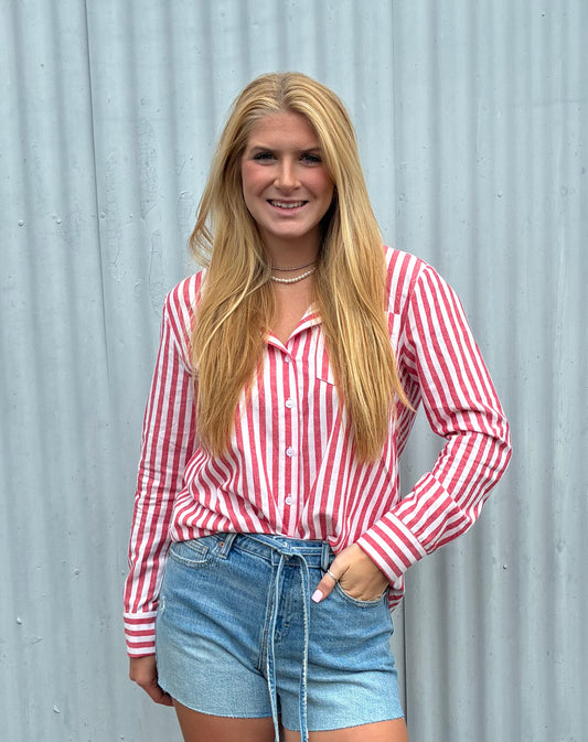 Grace Button Down