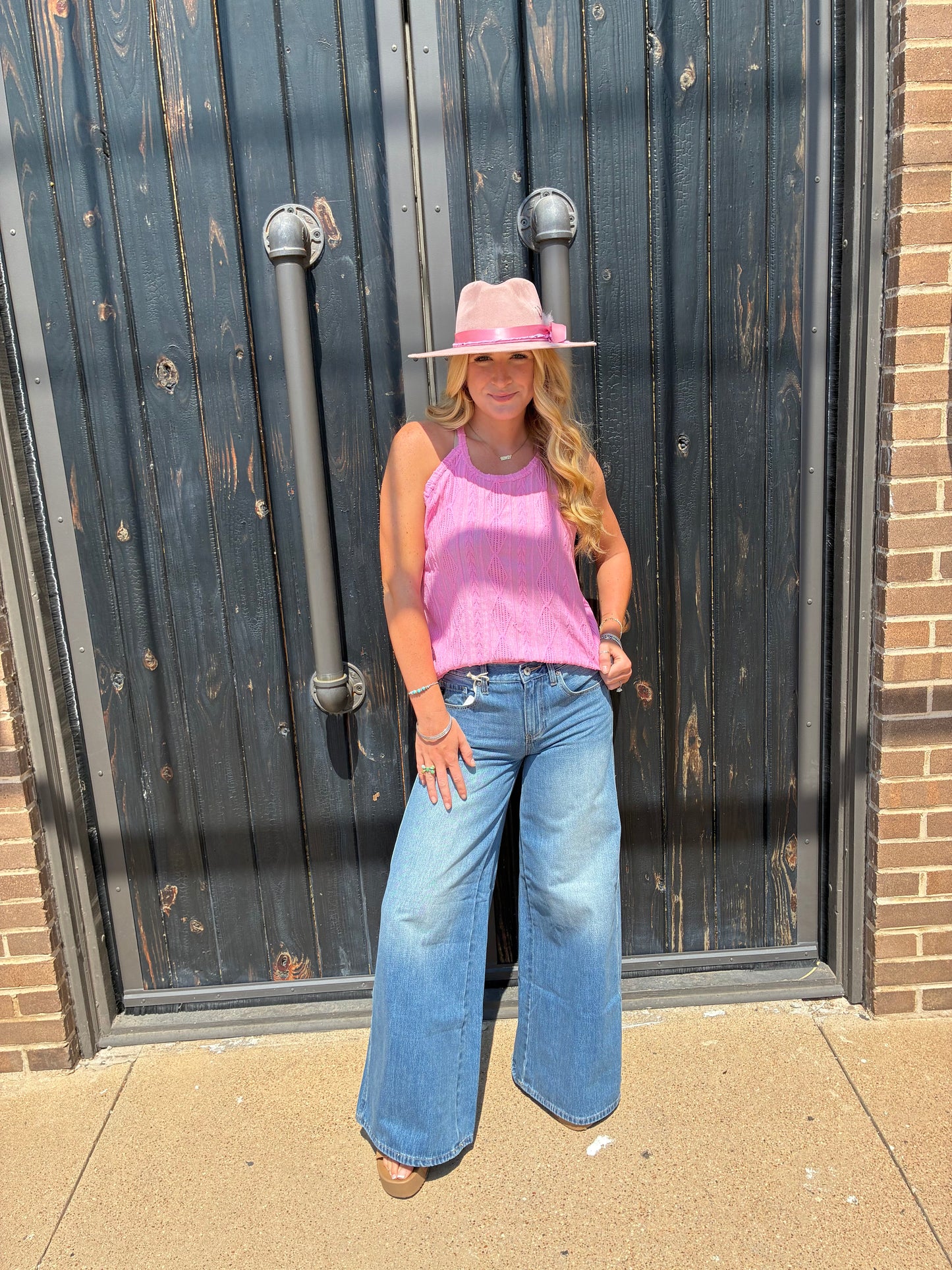 Bubblegum Halter Tank