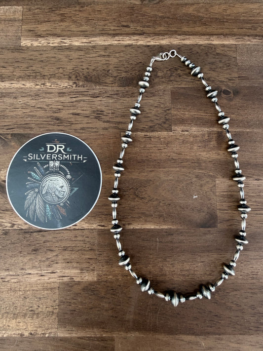 Necklace - 18” - 5mm - 8mm Rondell - Torpedo