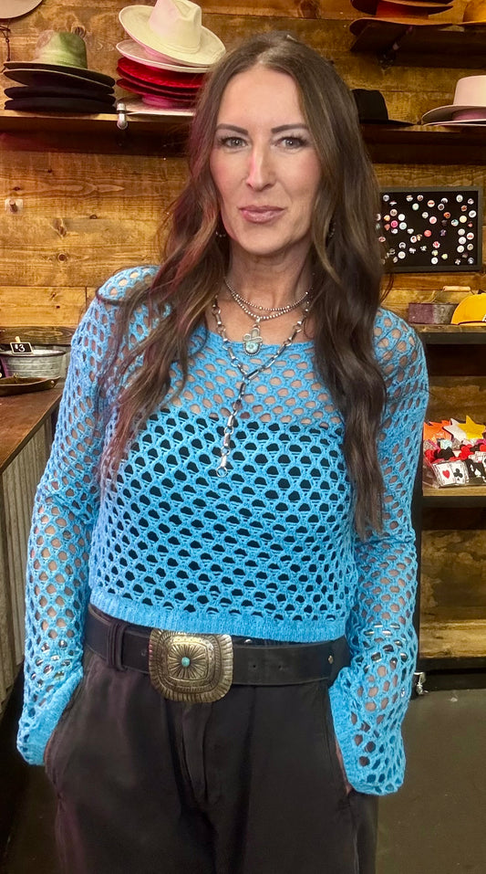 Coastal Crochet Top