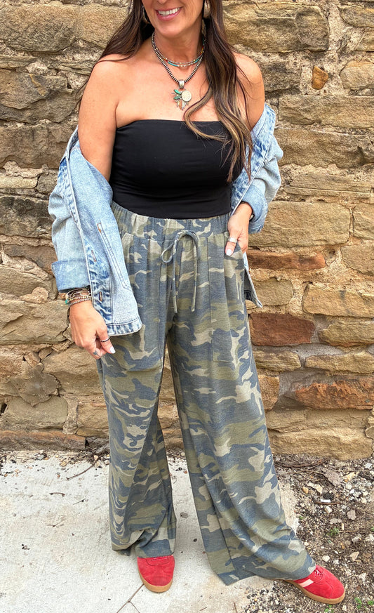 Camo Thin Pants