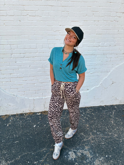 Short Sleeve V Neck Tee
