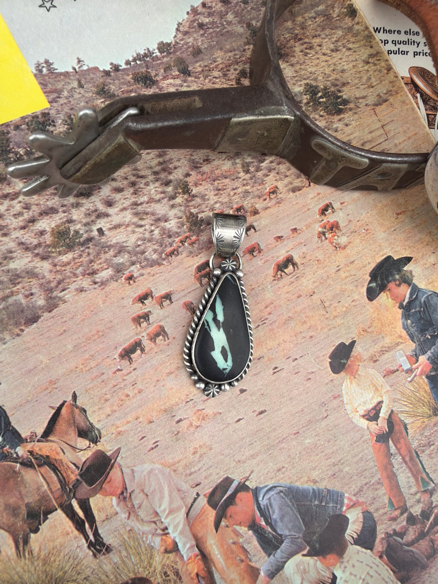 Black Buffalo Pendant