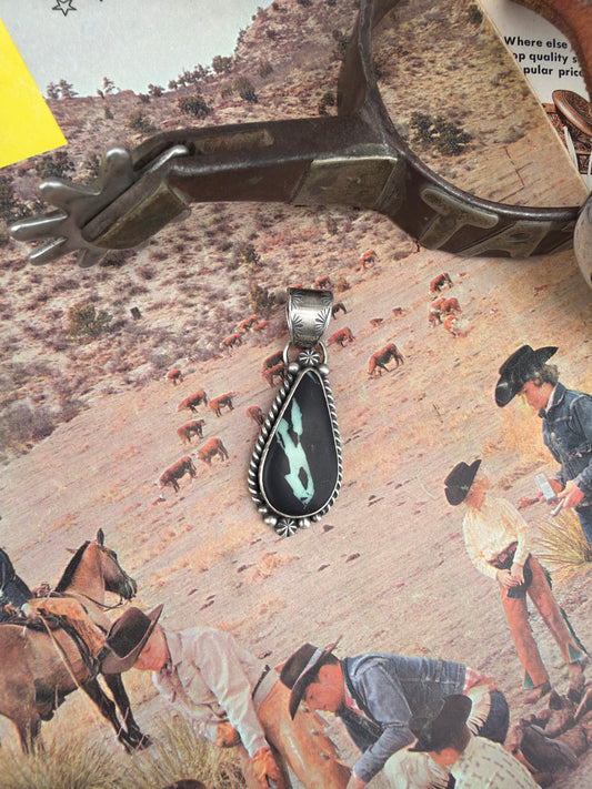 Black Buffalo Pendant