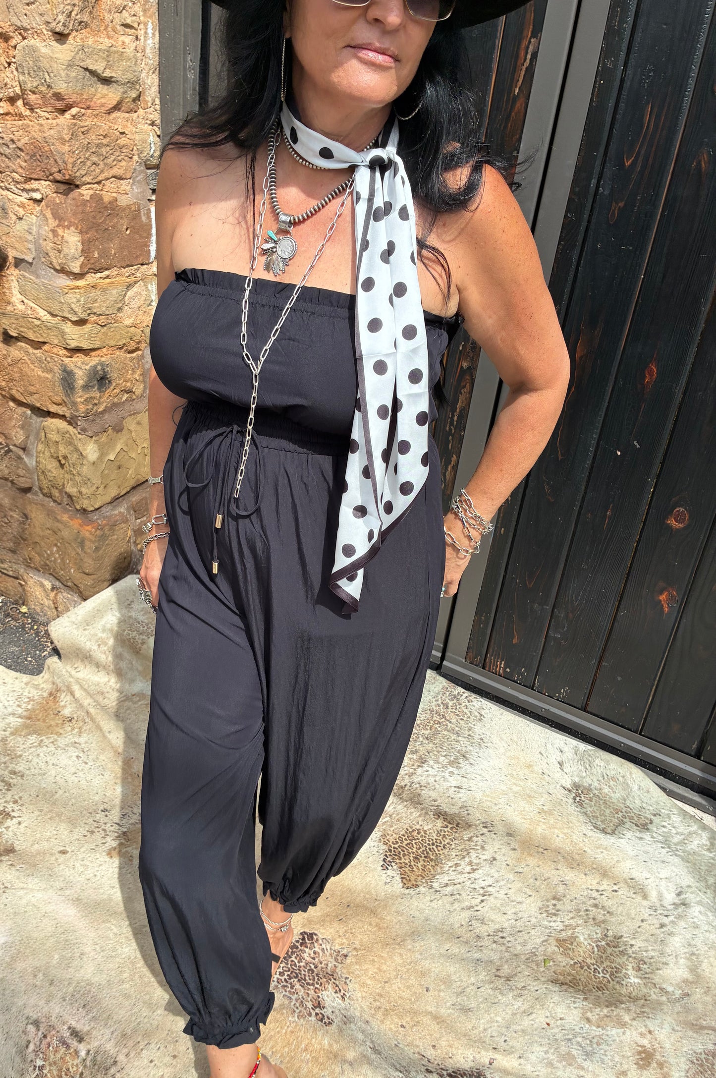 Balloon Leg Jumpsuit