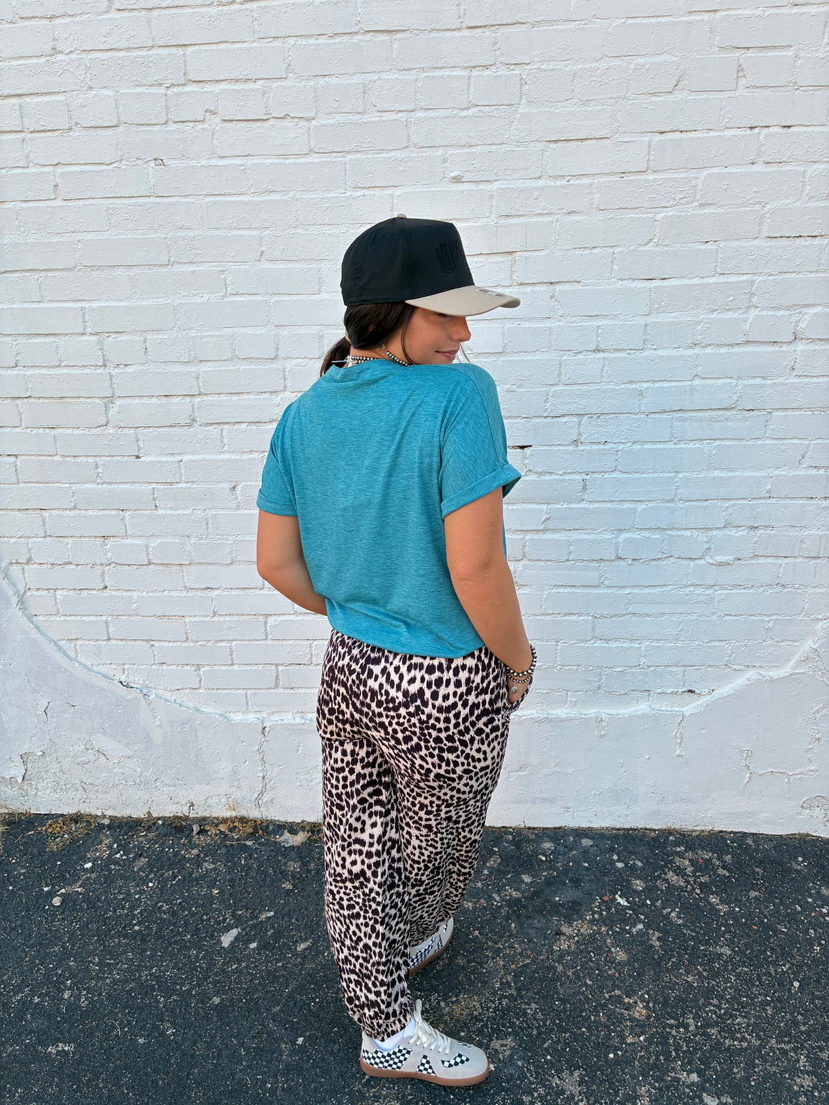 Short Sleeve V Neck Tee