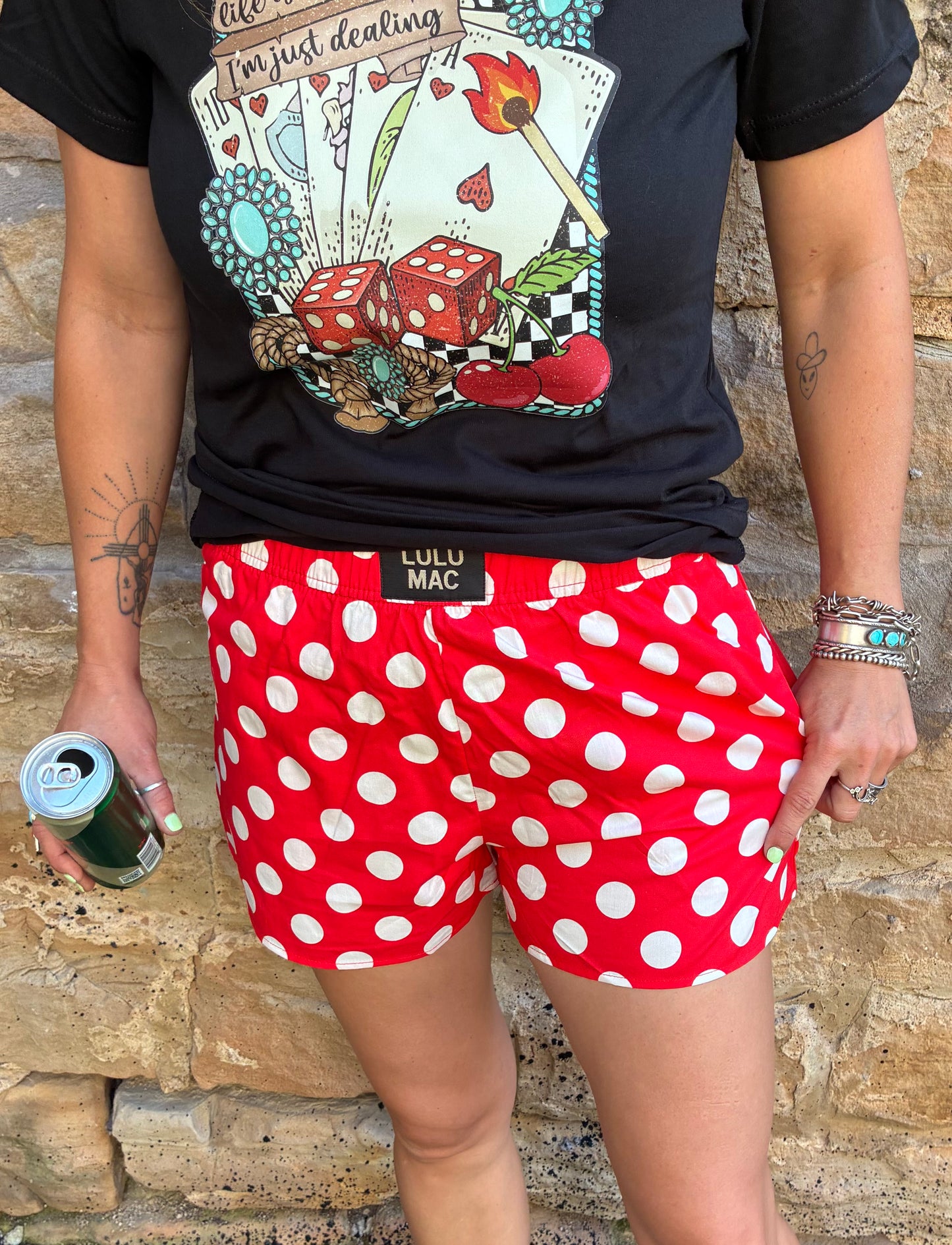 Polka Dot Boxer Shorts