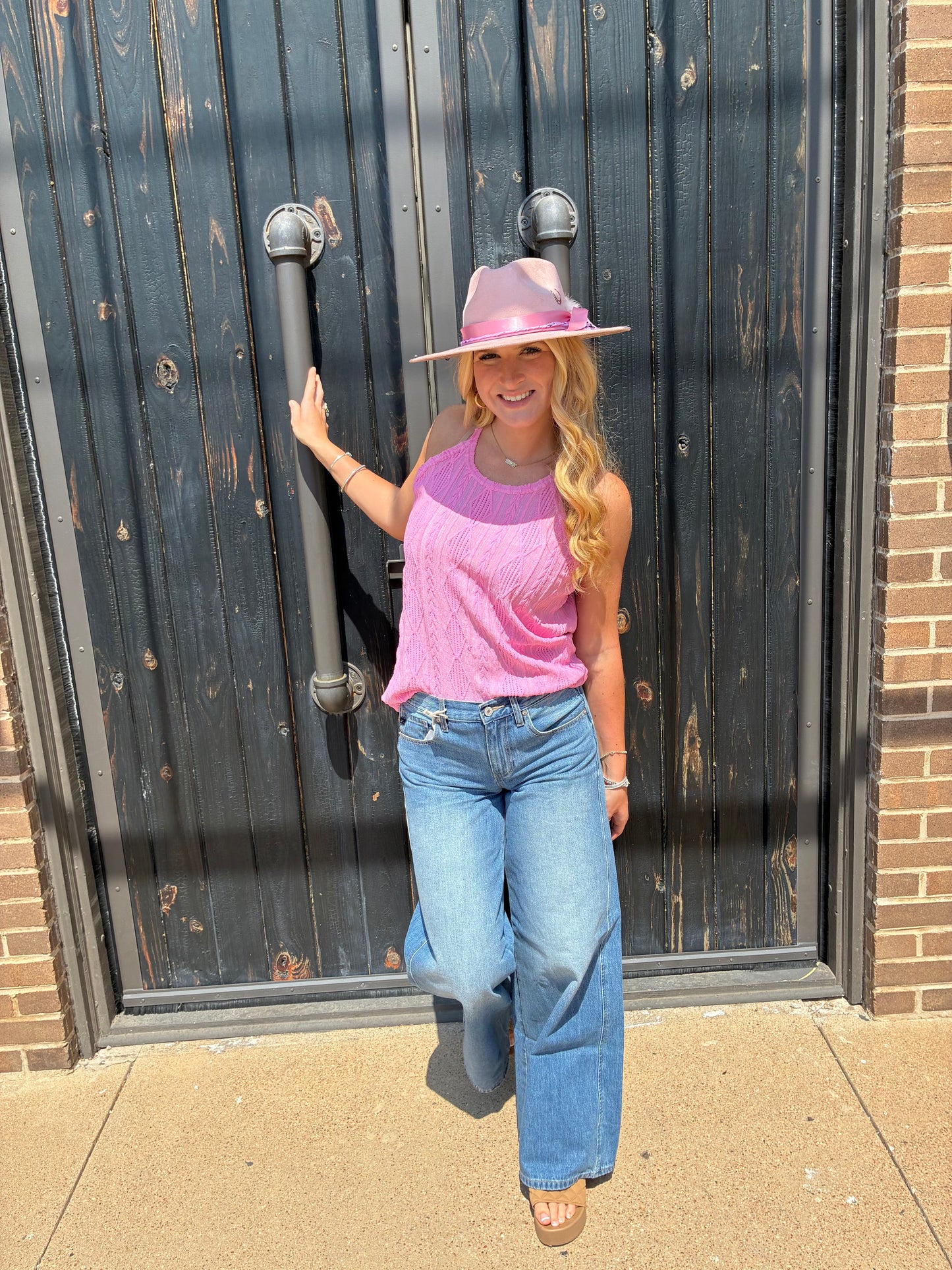 Bubblegum Halter Tank