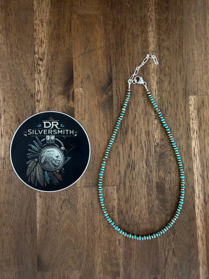 Choker - 3mm & Kingman Turquoise
