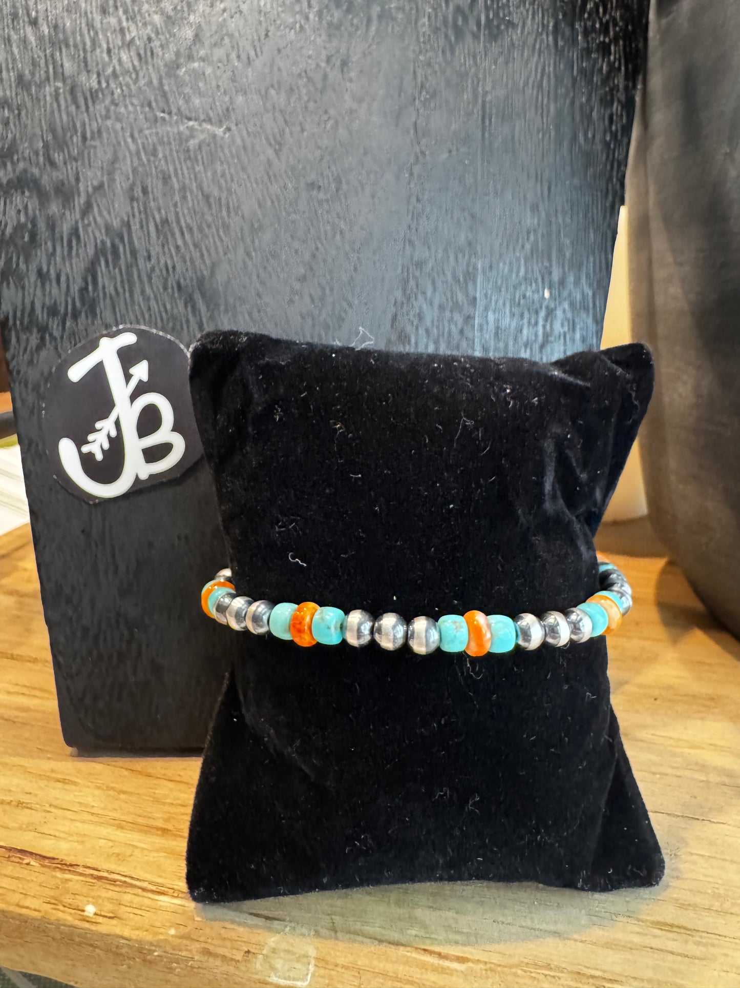 Bracelet - 5 Spiny/Turquoise