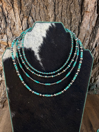 Choker - 3mm & Kingman Turquoise