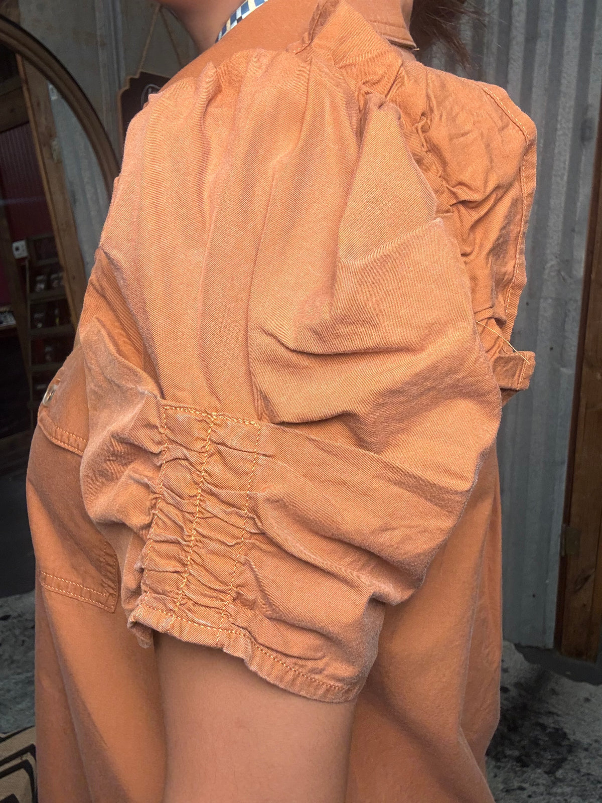 Clay Button Down Mini Dress