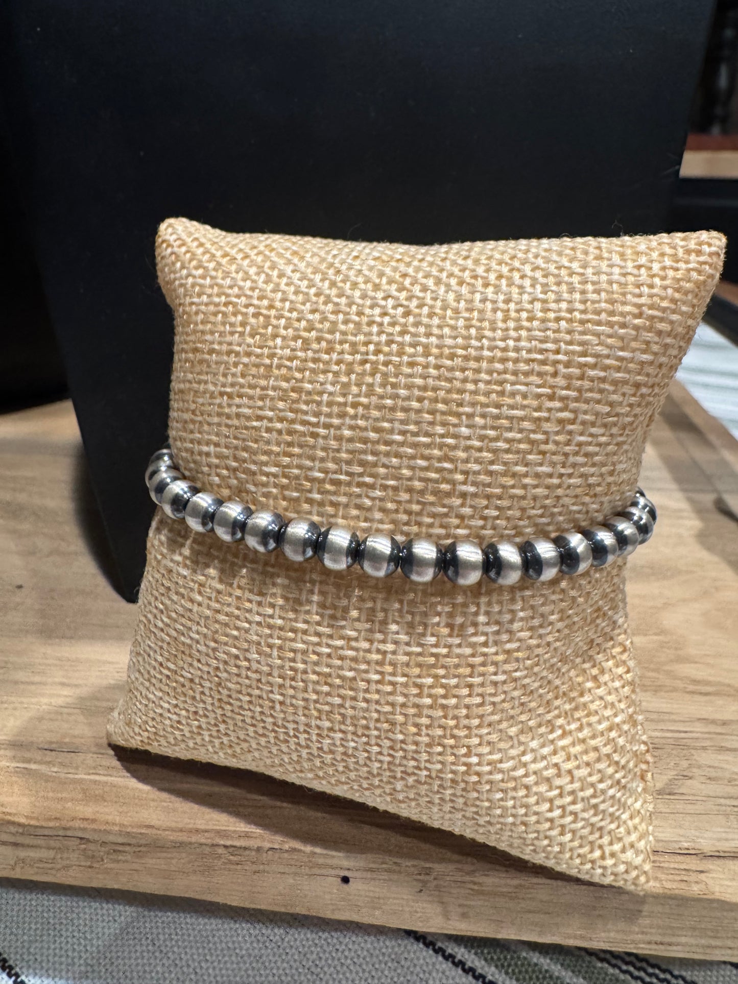 Bracelet - 5mm Sterling Silver Pearls