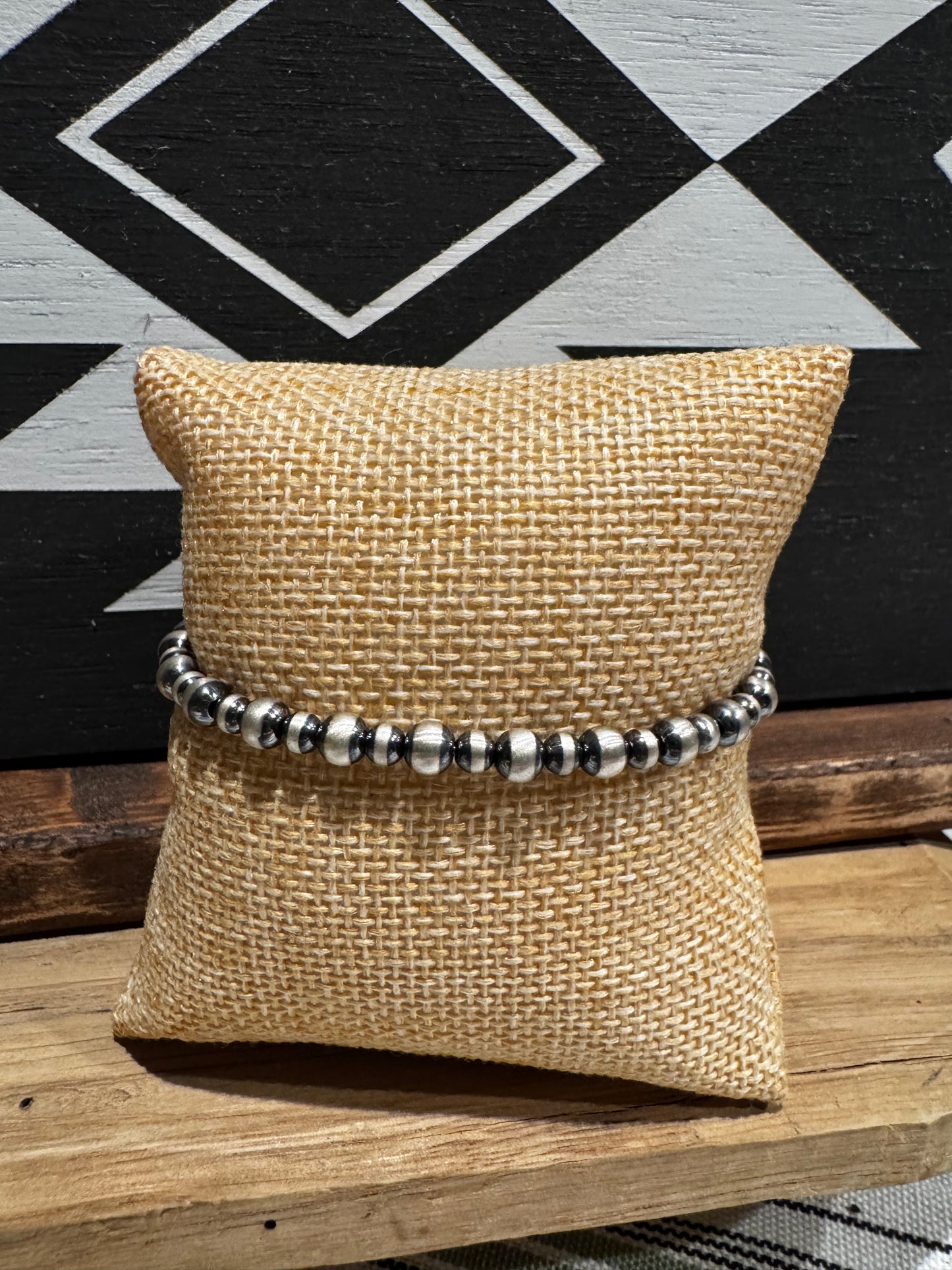 Bracelets - Stackable Sterling Silver Pearls