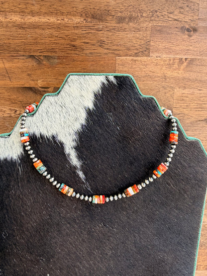 Choker - 4mm & Spiny Oyster