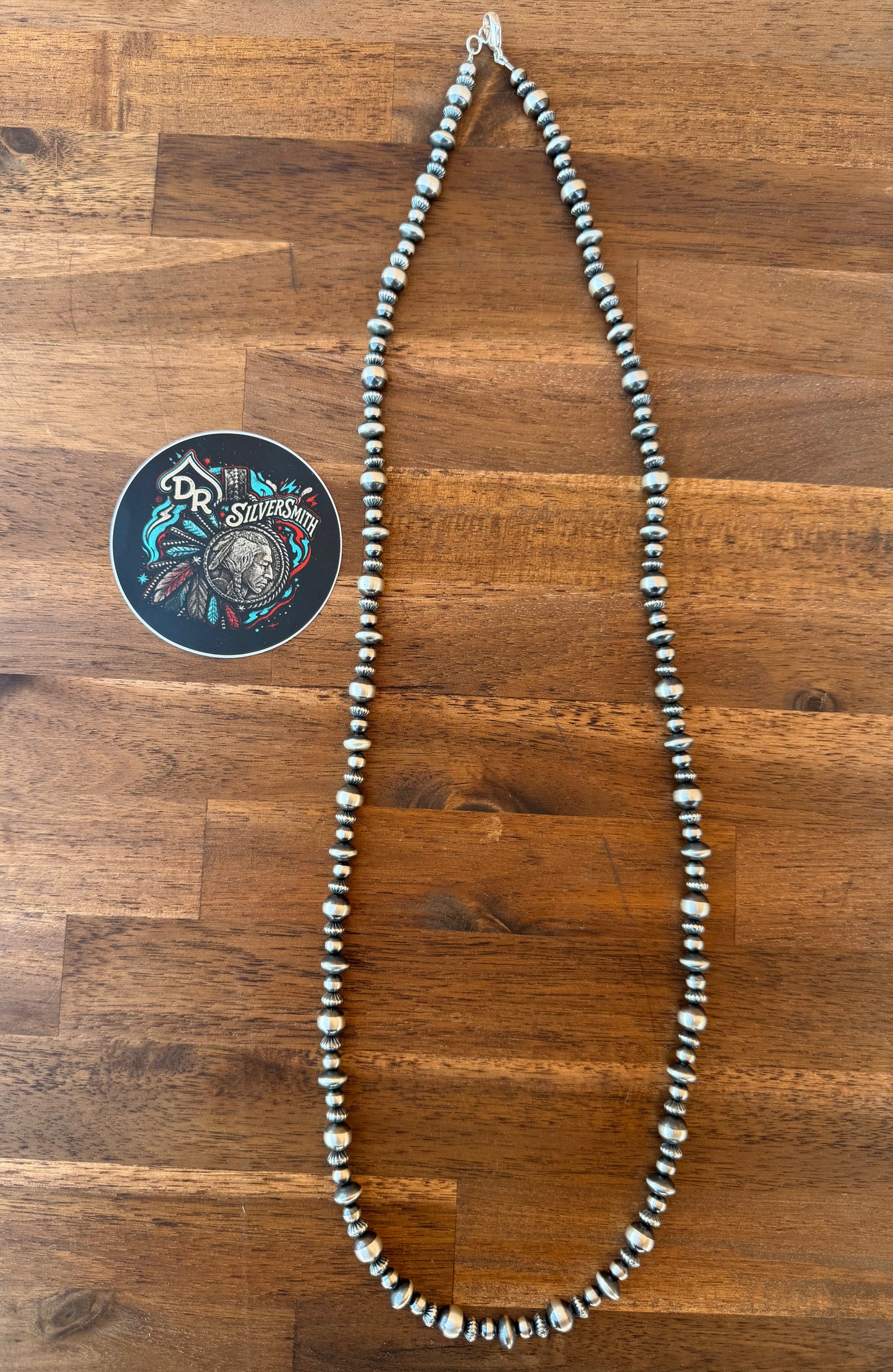 Necklace - 36” - 6mm - 7.5 Rondell - 8mm Rondell - 9mm
