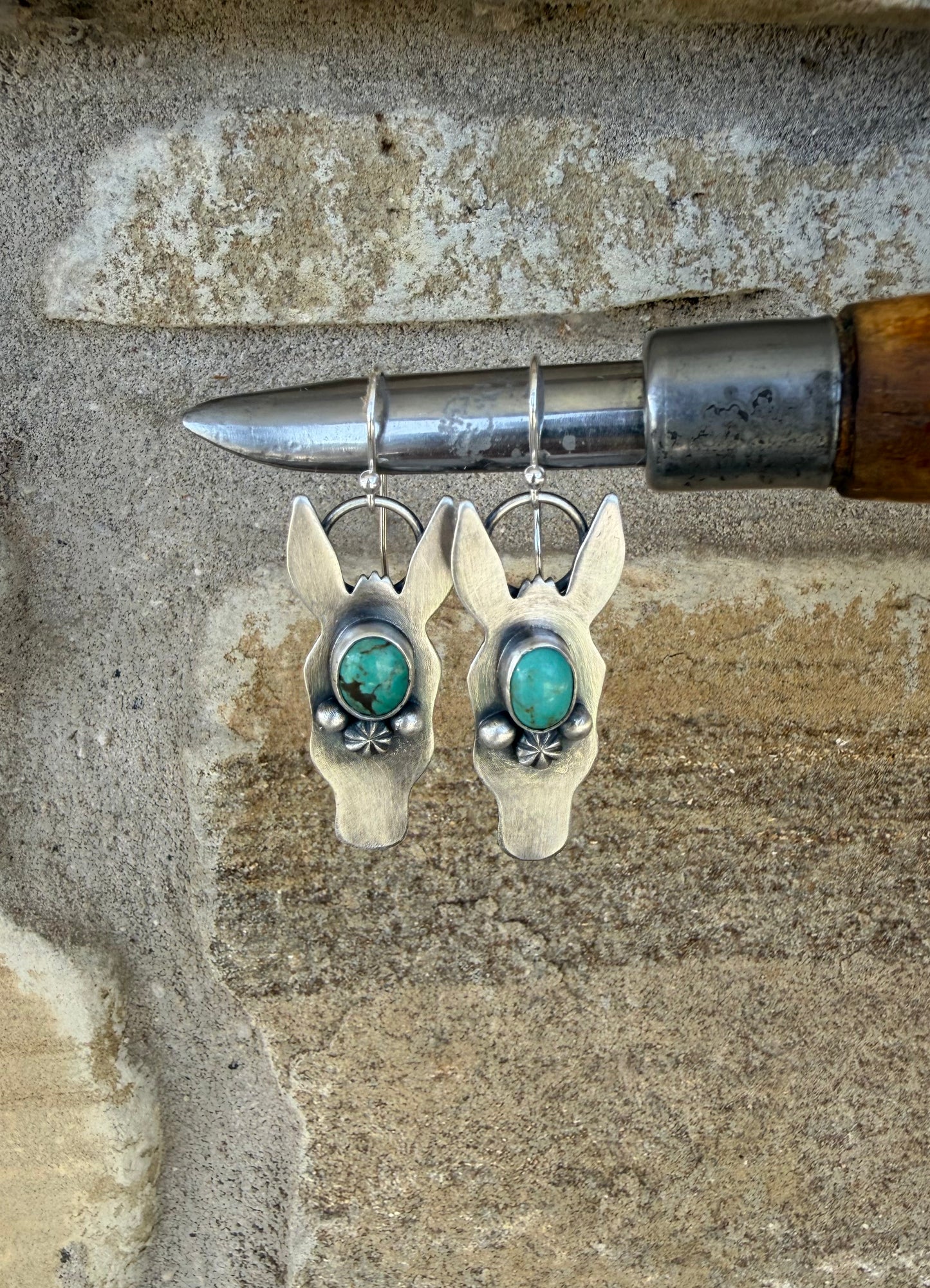 Dangly Burro Earrings