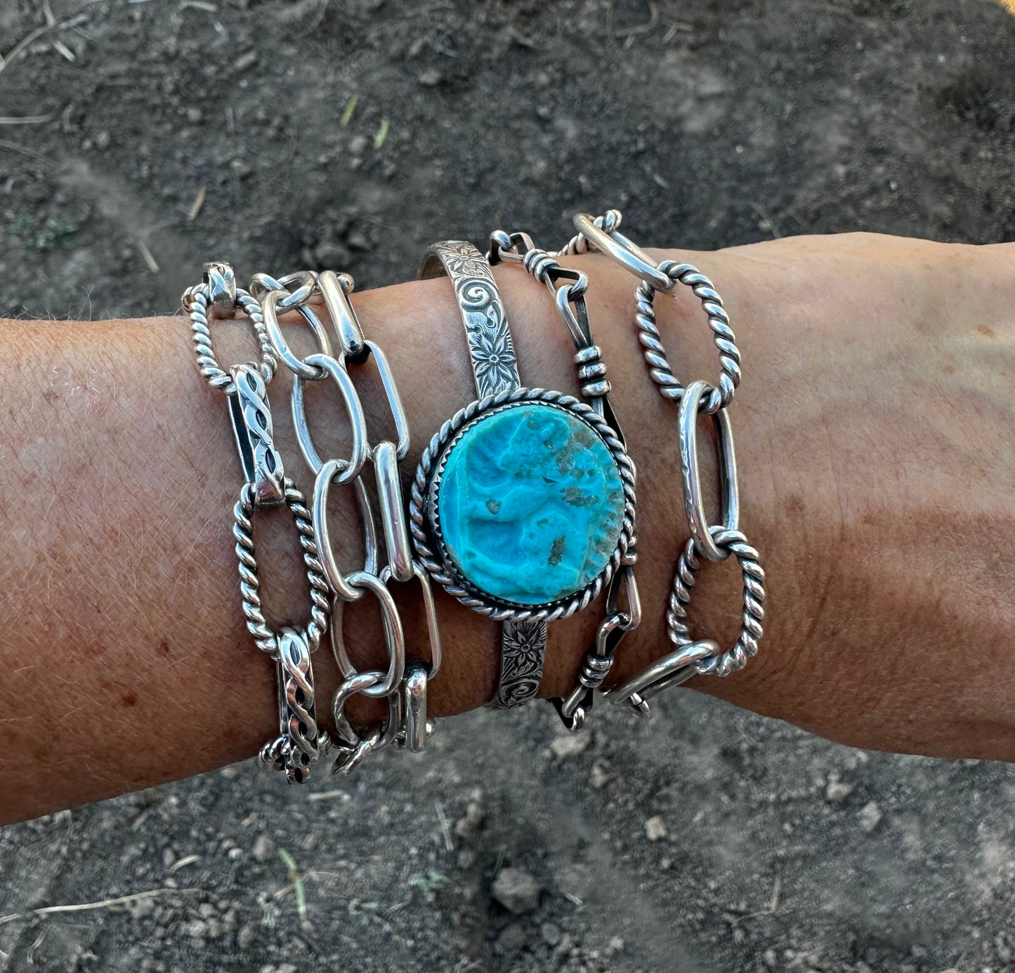 Turquoise Buffalo Cuff
