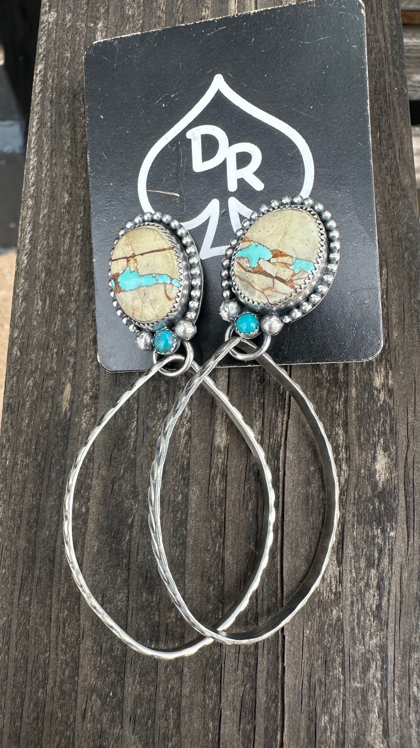 Royston Ribbon Hoop Earrings
