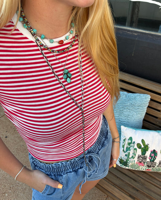 36” Native American Paperclip Chain