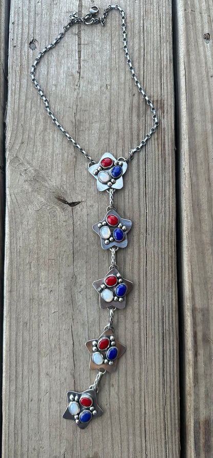 All American Funky Star Lariat