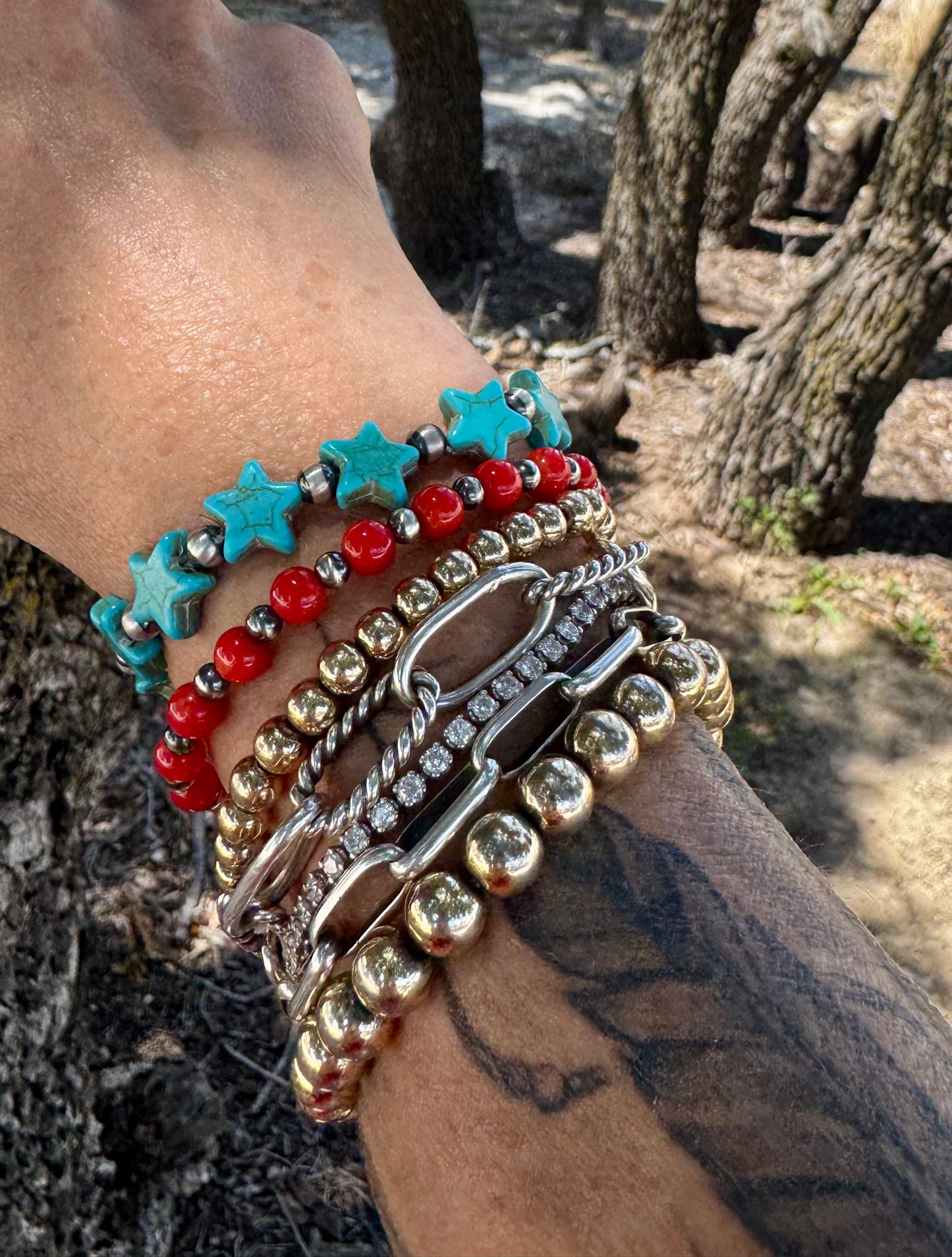 Bracelet - Liberty Red