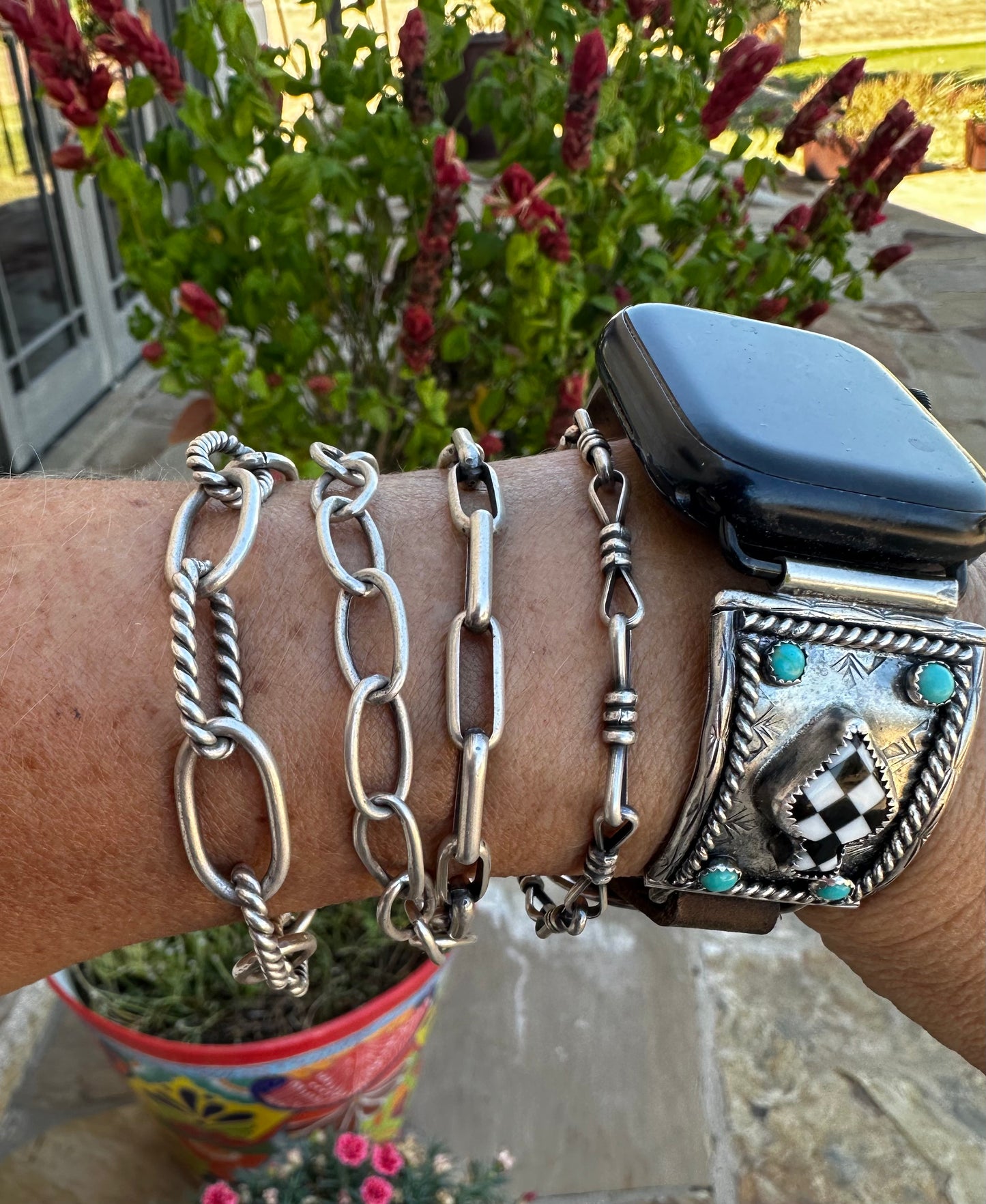 Sterling Silver Chain Link Bracelet