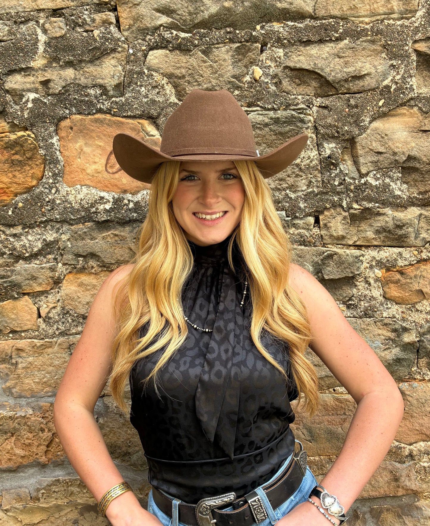Mustang Felt Cowboy Hat