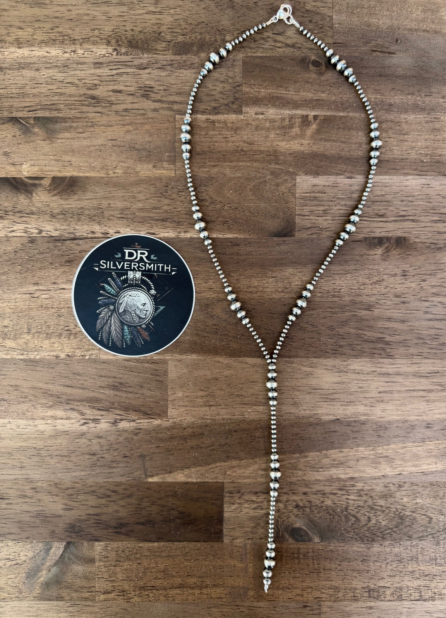 Necklace - 20” 3/5/6/7mm Lariat