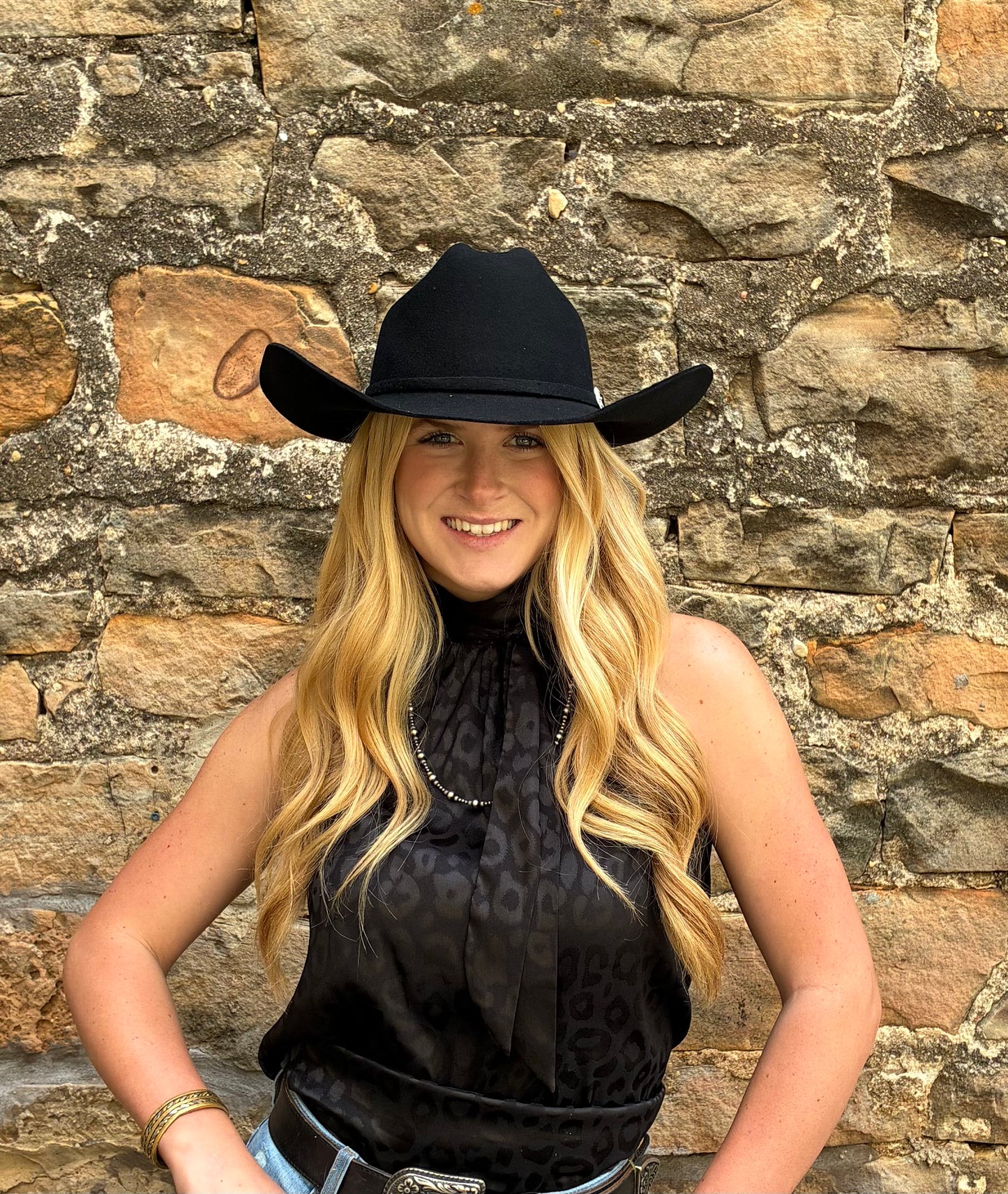 Mustang Felt Cowboy Hat