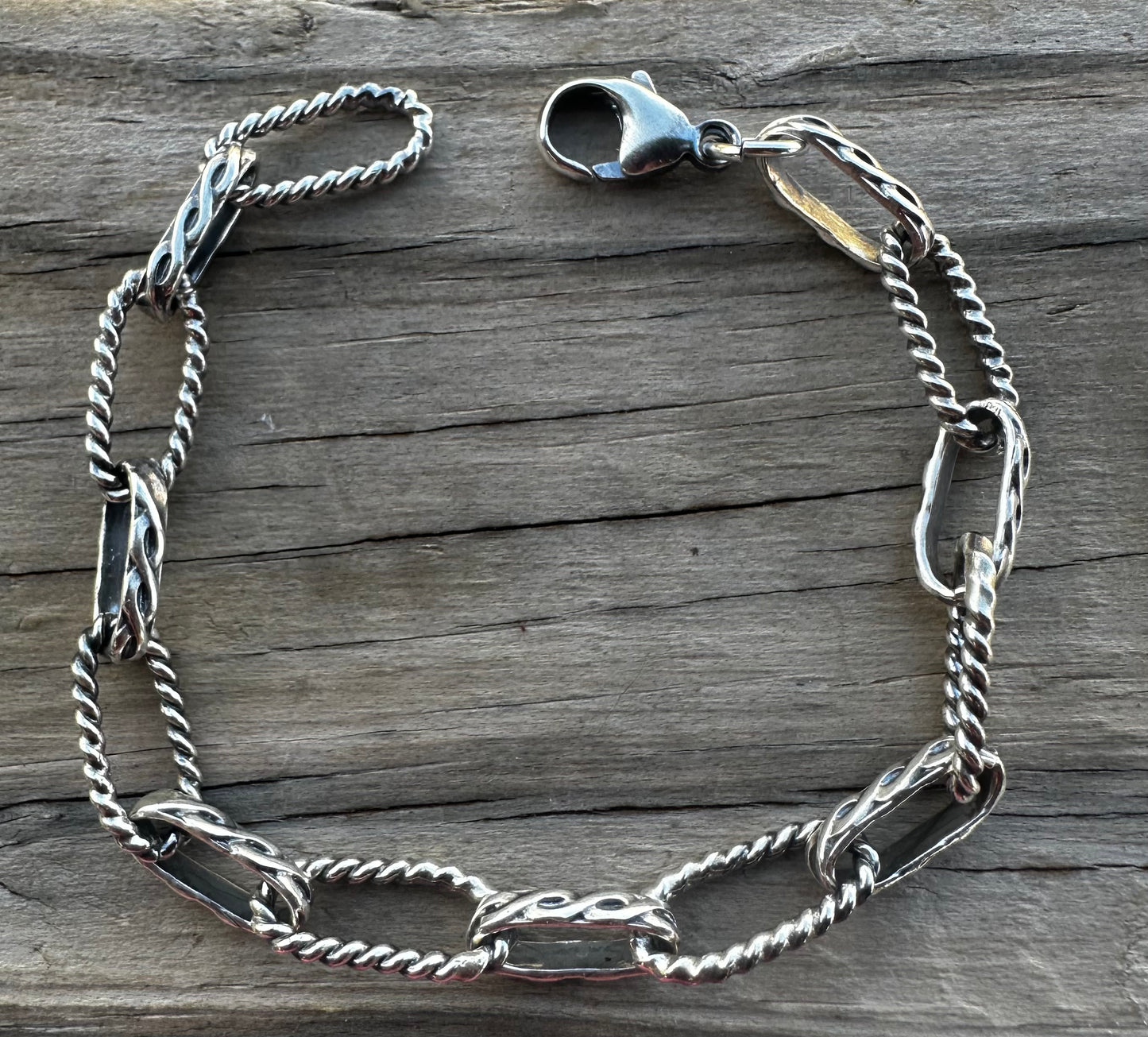 Sterling Silver Chain Link Bracelet (#3)