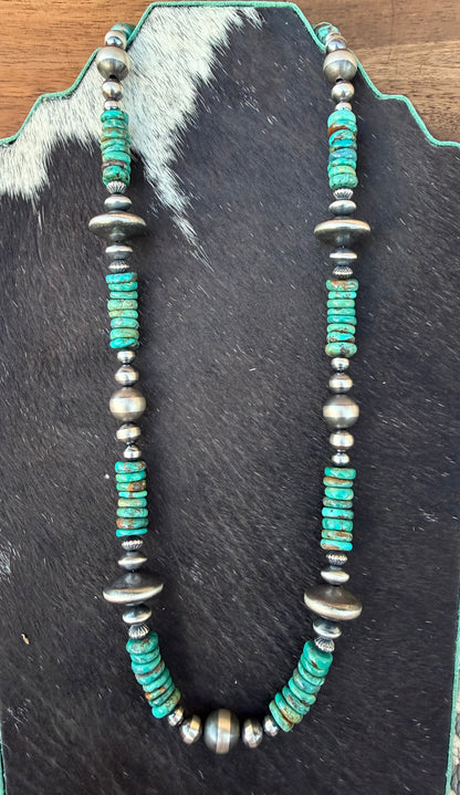 Necklace - 24” - 6/8/10mm & 7.5/8/19 Rondell