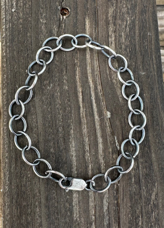 Sterling Silver Link Bracelet