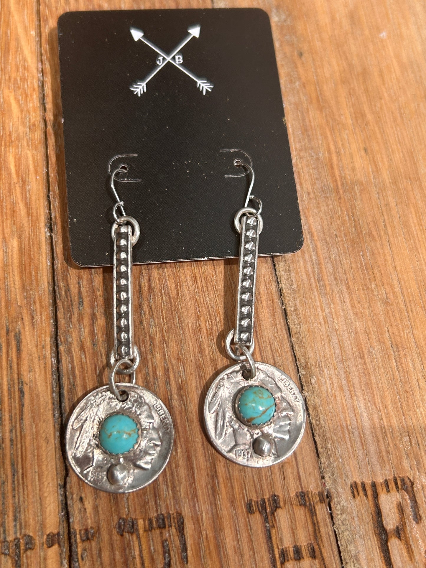 Buffalo Nickel Earrings