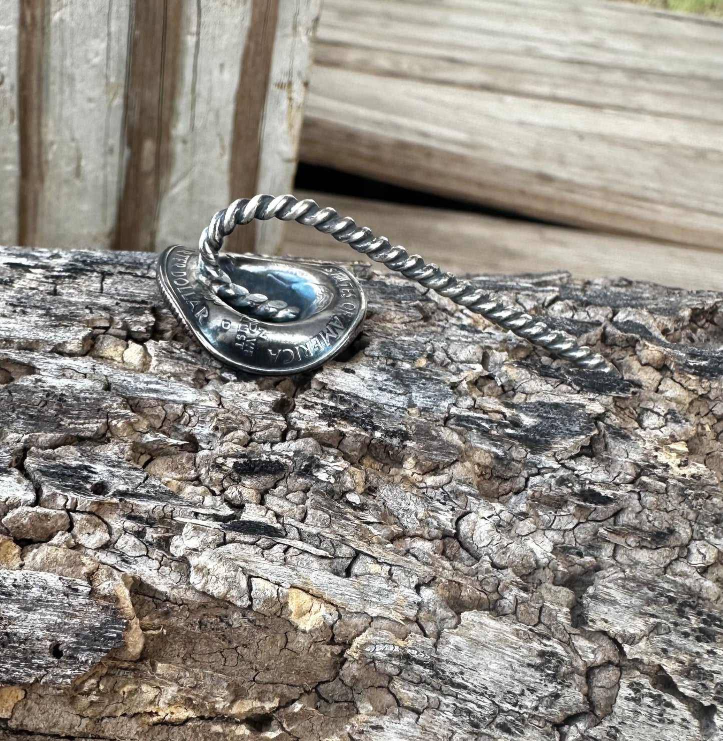 Texas Quarter Cowboy Hat Hair Pin