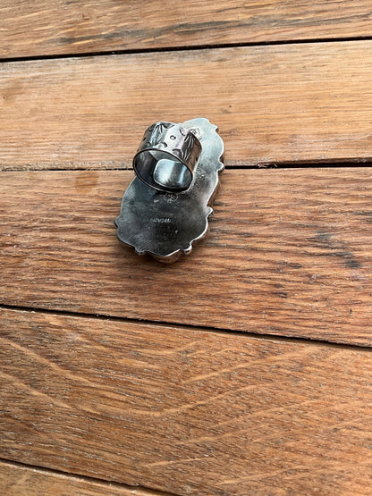 Cluster Turquoise Ring