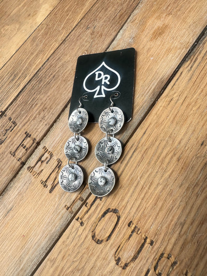 Triple Basket Earrings