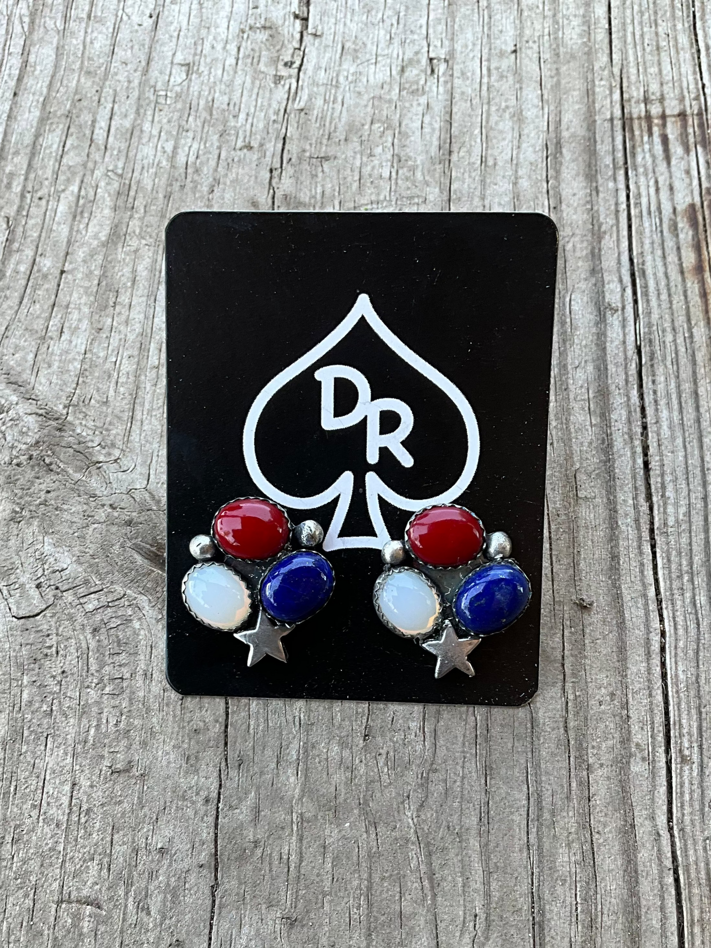 All American Star Studded Earrings