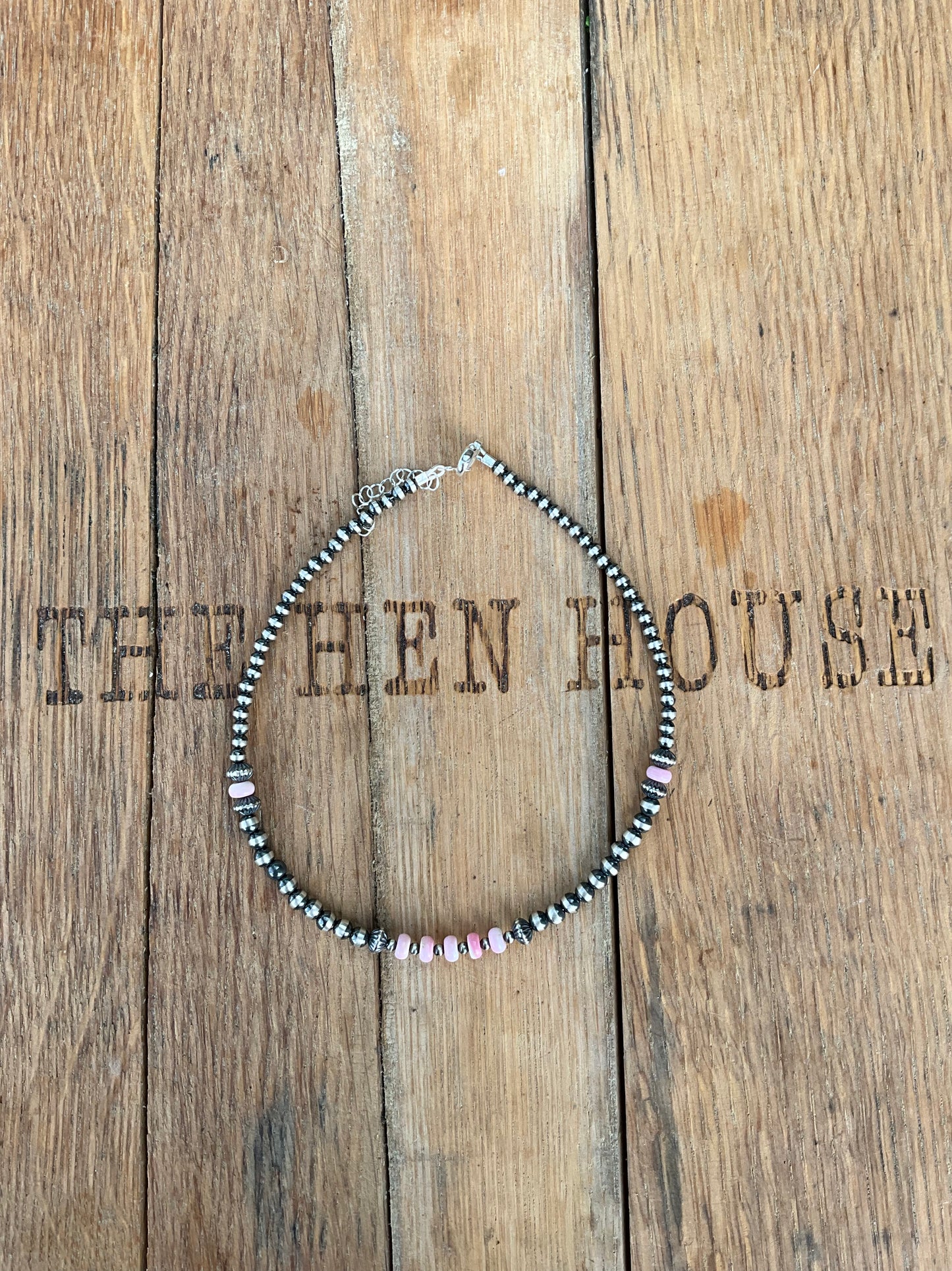 Choker - 4/5mm Round - 7.5mm Rondelle