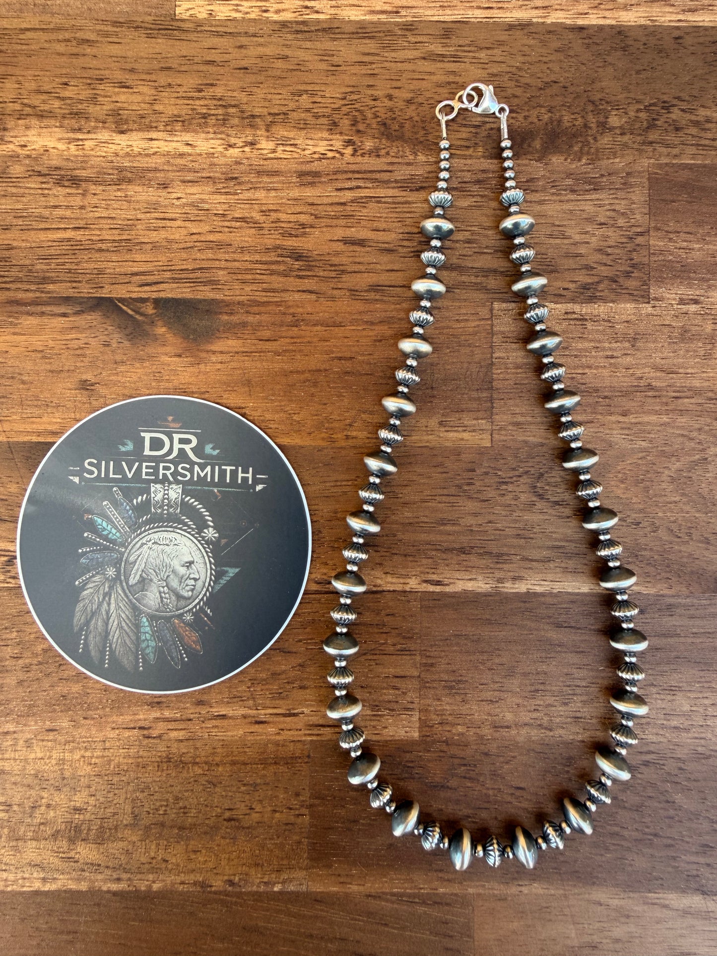 Necklace - 17” 3mm - 7.5mm Rondell - 8mm