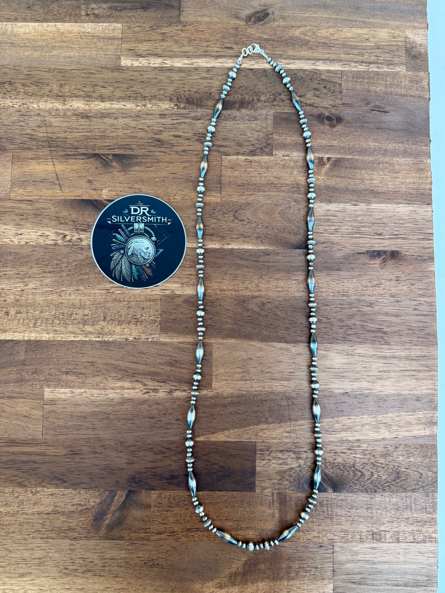 Necklace - 34” - 4mm - 7mm - 7.5 Rondell - Torpedo