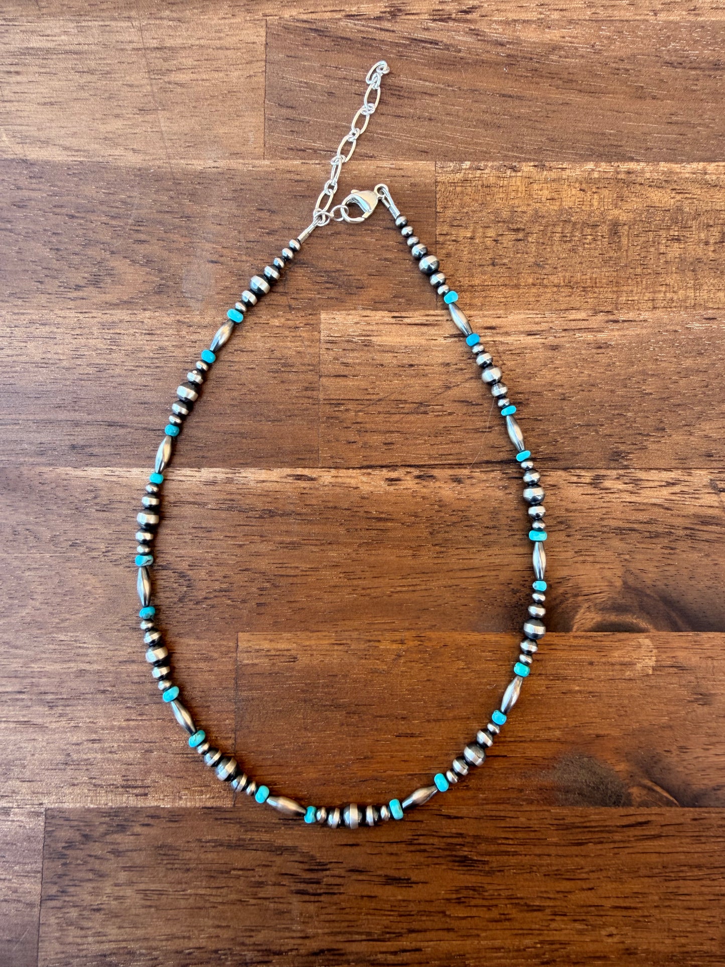 Choker - 3/4/5mm - Kingman Turquoise - Torpedo