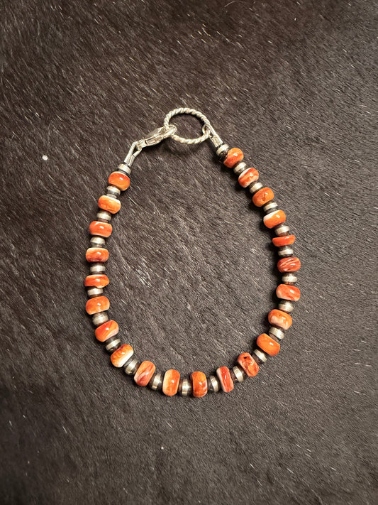 Bracelet - 4mm & Spiny Oyster