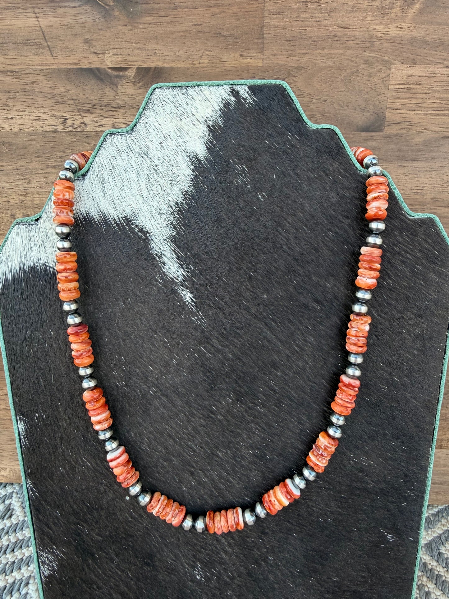 Necklace - 20” - 6mm & Spiny Oyster